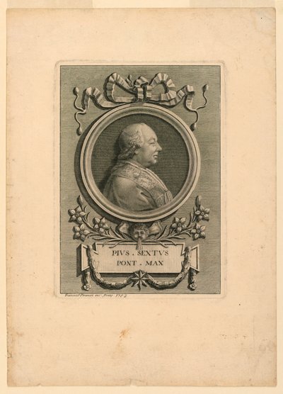 Papa Pío VI (1775-1799) de Francesco Piranesi