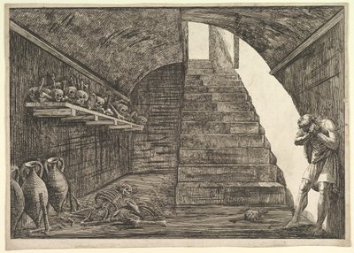 Escena de prisión de Francesco Piranesi