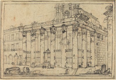 El Templo de Antonino y Faustina de Francesco Piranesi