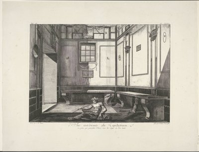 Trepidarium en Pompeya
Antigüedades de la Magna Grecia (título de la serie) de Francesco Piranesi