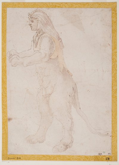 Stehende Sphinx de Francesco Primaticcio
