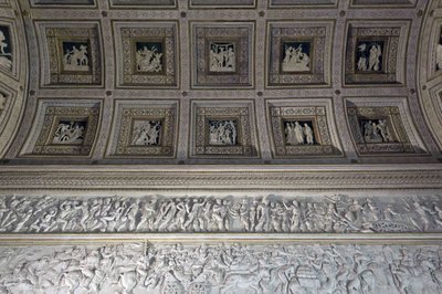 La Sala de los Estucos de la Cámara degli Stucchi del Palazzo del Tè de Francesco Primaticcio