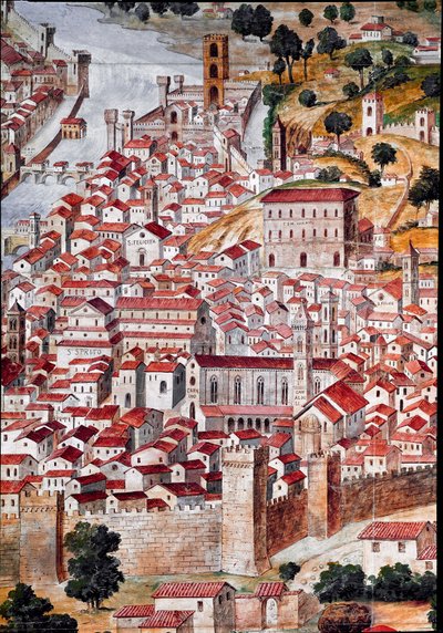 Pianta della Catena (detalle) de Francesco Rosselli