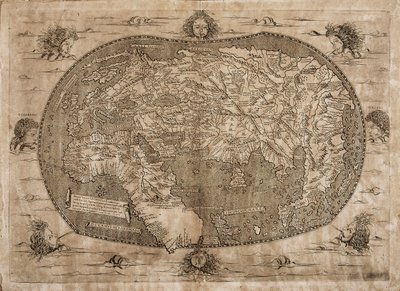 Planisferio (Landau Finaly) de Francesco Rosselli