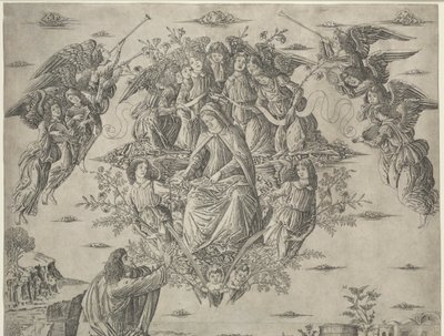 La Asunción de la Virgen de Francesco Rosselli