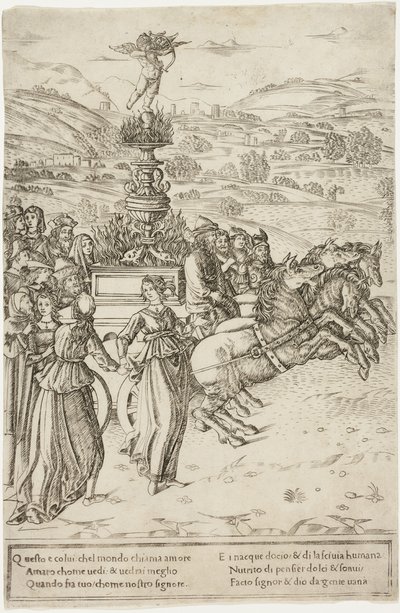 El triunfo del amor de Francesco Rosselli