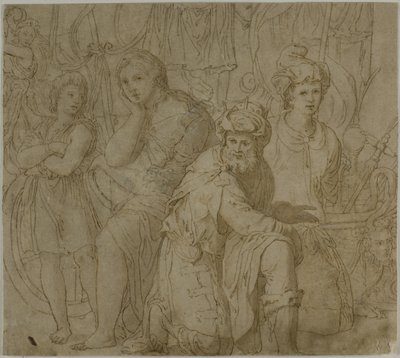 Parte de El triunfo y las hazañas de Furio Camilo de Francesco Salviati