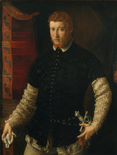 Retrato de un hombre de Francesco Salviati