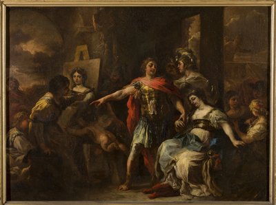 Alejandro y Campaspe, antes de 1695 de Francesco Solimena