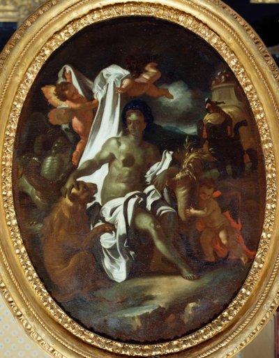 Alegoría de África de Francesco Solimena