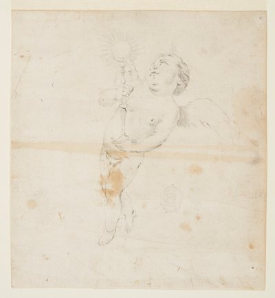 Ángel llevando una custodia de Francesco Solimena