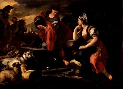 Jacob y Raquel en el Pozo de Francesco Solimena