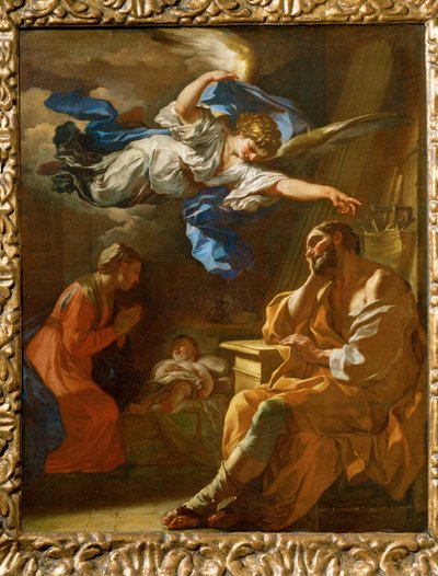 El sueño de José... de Francesco Solimena