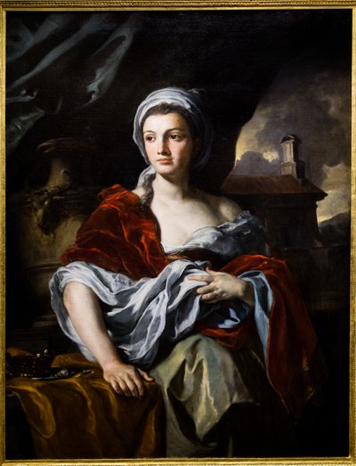 Retrato de mujer de Francesco Solimena