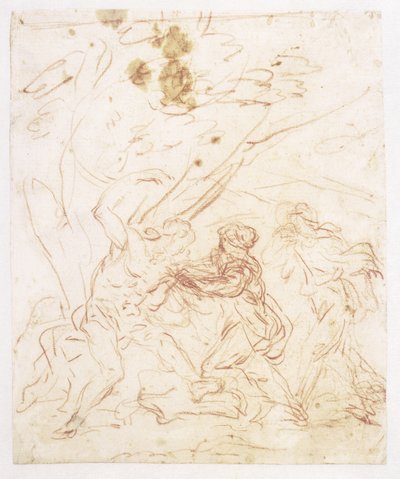 San Sebastián cuidado por Santa Irene de Francesco Solimena