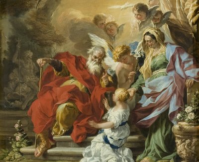 La Educación de la Virgen de Francesco Solimena