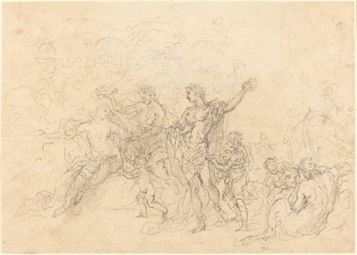 El matrimonio de Baco y Ariadna de Francesco Solimena