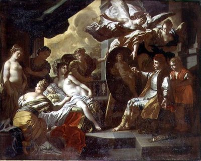 Zeuxis y las doncellas de Croton de Francesco Solimena