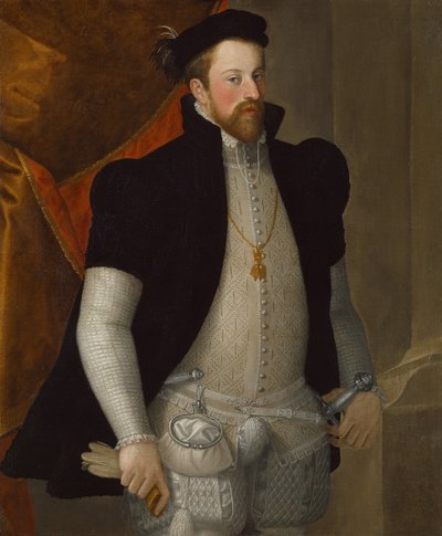 Retrato de Fernando II, Archiduque de Austria de Francesco Terzio
