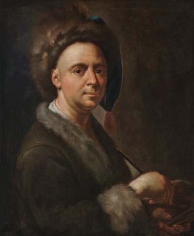 Retrato del artista de Francesco Trevisani