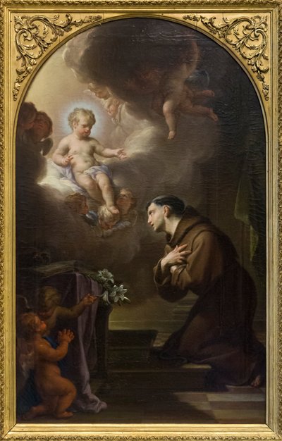 Visión de San Antonio de Francesco Trevisani