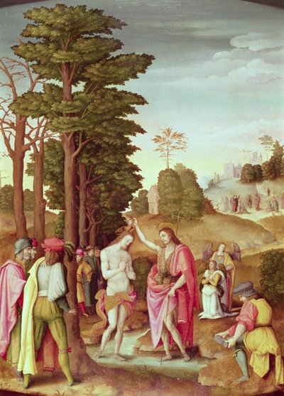 Bautismo de Cristo de Francesco Ubertini, Il Bacchiacca