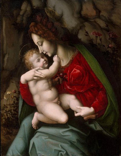 Madonna y el Niño, c.1520 de Francesco Ubertini Verdi Bachiacca