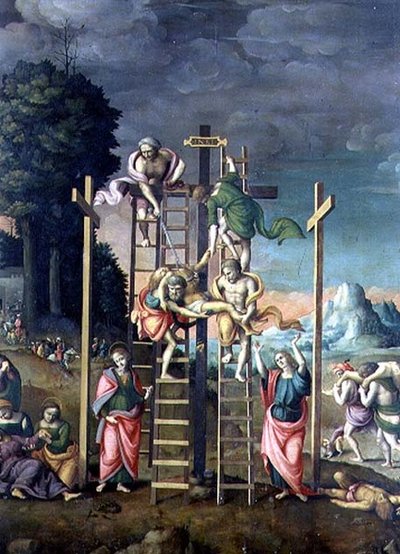 La Deposición de Cristo de Francesco Ubertini Verdi Bachiacca