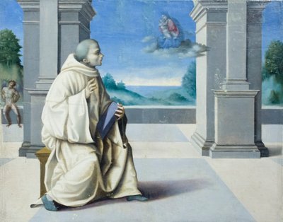 Visión de san Bernardo de Claraval de Francesco Ubertini Verdi Bachiacca
