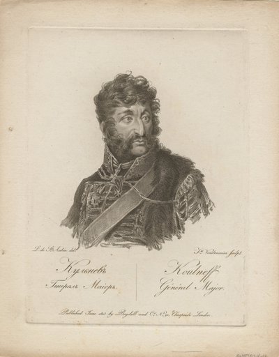 Yakov Petrovich Kulnev 1763-1812, 1813 de Francesco Vendramini