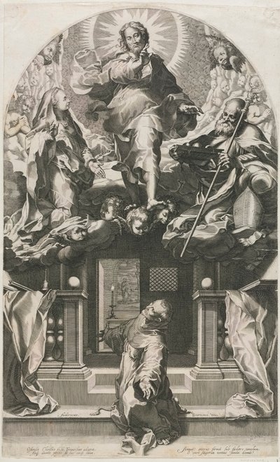 The Ecstasy of St. Francis de Francesco Villamena