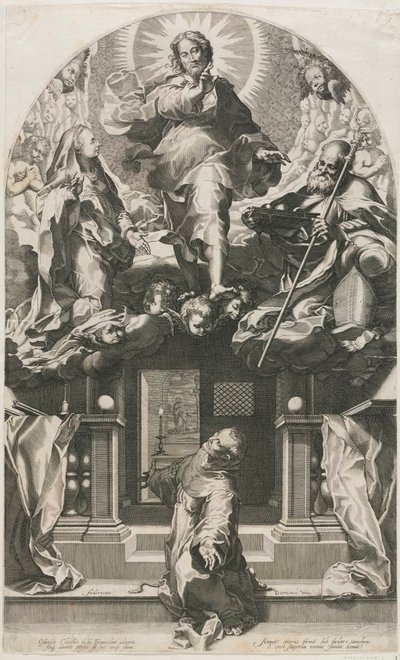 El Éxtasis de San Francisco de Francesco Villamena
