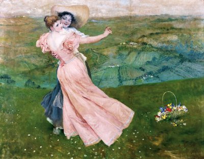 Il ballo sul prato de Francesco Vinea