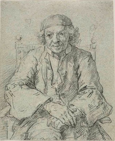 Retrato de un anciano de Francesco Zuccarelli