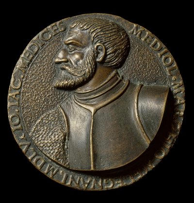 Busto de Gian Giacomo de Medici, condotiero italiano de Francesco da Sangallo