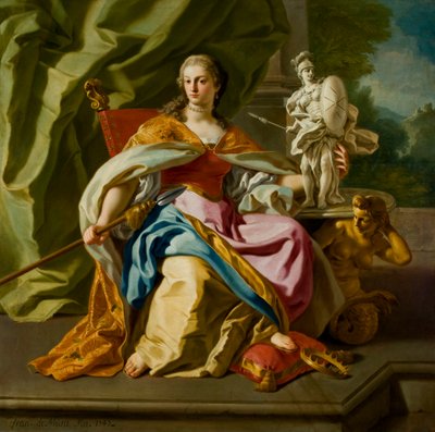 Alegoría de la nobleza de la orden de Malta, 1747 de Francesco de Mura
