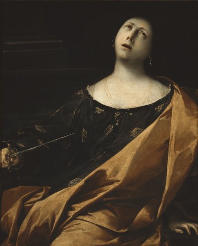 Muerte de Lucrecia, 1633-35 de Francesco del Cairo