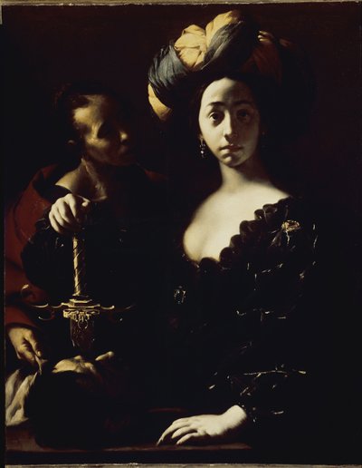 Judith y la cabeza de Holofernes de Francesco del Cairo
