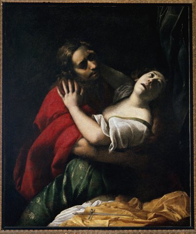 El rapto de Lucrecia de Francesco del Cairo
