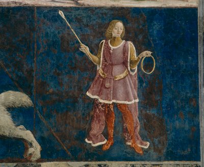 Uno de los Tres Decanos que Supervisan el Mes de Marzo, Il Salone dei Mesi, 1470-99 de Francesco del Cossa