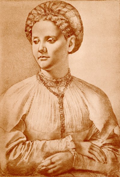 Retrato femenino de Francesco di Cristofano Franciabigio