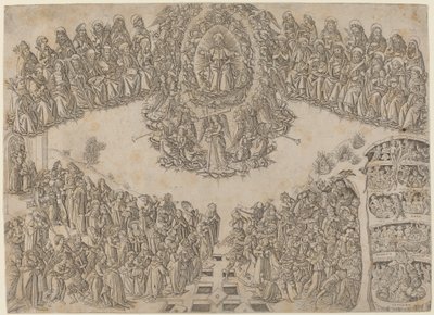 El Juicio Final de Francesco di Lorenzo Rosselli after Fra Angelico
