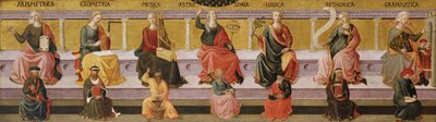 Las siete artes liberales de Francesco di Stefano Pesellino