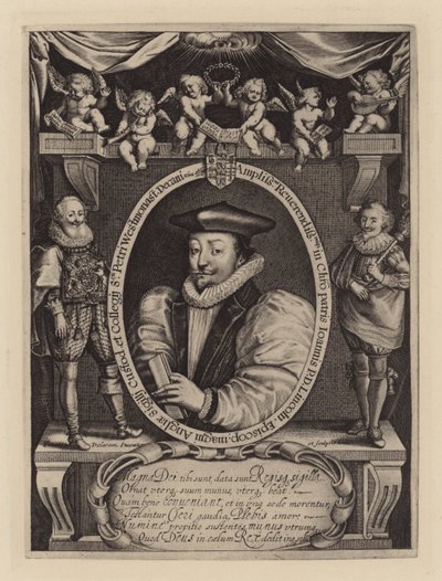 John Williams, Obispo de Lincoln, luego Arzobispo de York, c1621 de Francis (after) Delaram