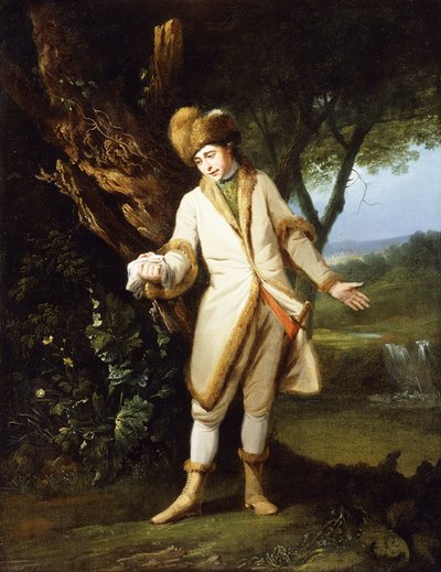 Retrato del actor William Powell (1735-1769), como 