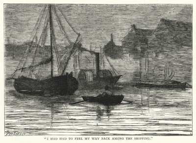 Ilustración para Grandes Esperanzas de Charles Dickens (grabado) de Francis Arthur Fraser