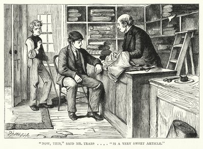 Ilustración para Grandes Esperanzas de Charles Dickens (grabado) de Francis Arthur Fraser