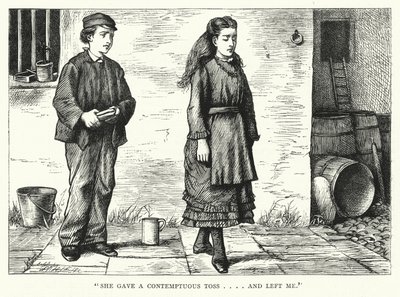 Ilustración para Grandes Esperanzas de Charles Dickens (grabado) de Francis Arthur Fraser