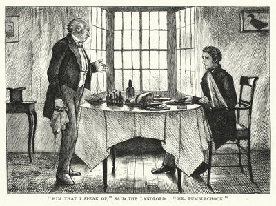 Ilustración para Grandes Esperanzas de Charles Dickens (grabado) de Francis Arthur Fraser