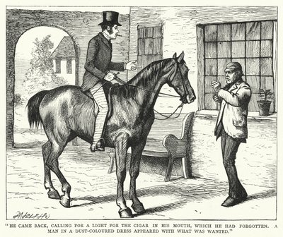 Ilustración para Grandes Esperanzas de Charles Dickens (grabado) de Francis Arthur Fraser